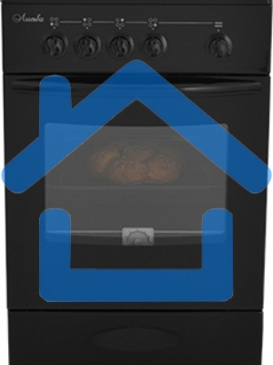 Плита газовая Лысьва ГП 400 МС СТ-2у черный, конфорок 4 шт, духовка 57 л, 50 см x 85 см x 60 см (без крышки)