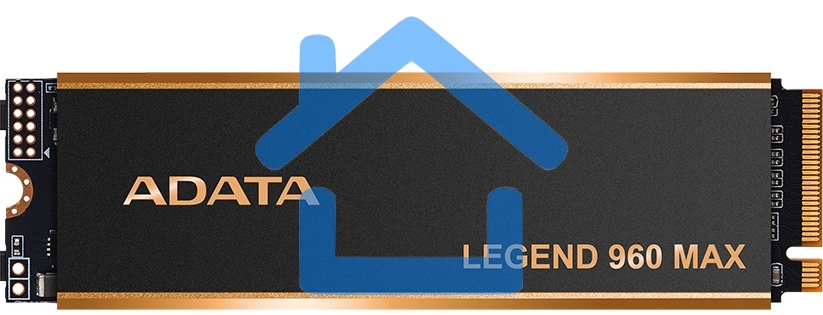 Накопитель SSD   ADATA LEGEND 960 MAX, 4Tb, M.2 2280, PCIe 4.0 x4, NVMe, R/W 7400/6800, с радиатором