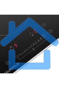 Индукционная варочная панель Maunfeld EVSE292FDBK черный