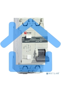 Выключатель автоматический дифференциального тока 1п+N 2мод. C 10А 30мА тип AC 4.5kA АД-32 PROxima EKF DA32-10-30-pro