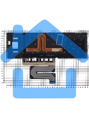 Клавиатура для ноутбука Asus ROG GX501VS GX501VSK черная c подсветкой маленький энтер