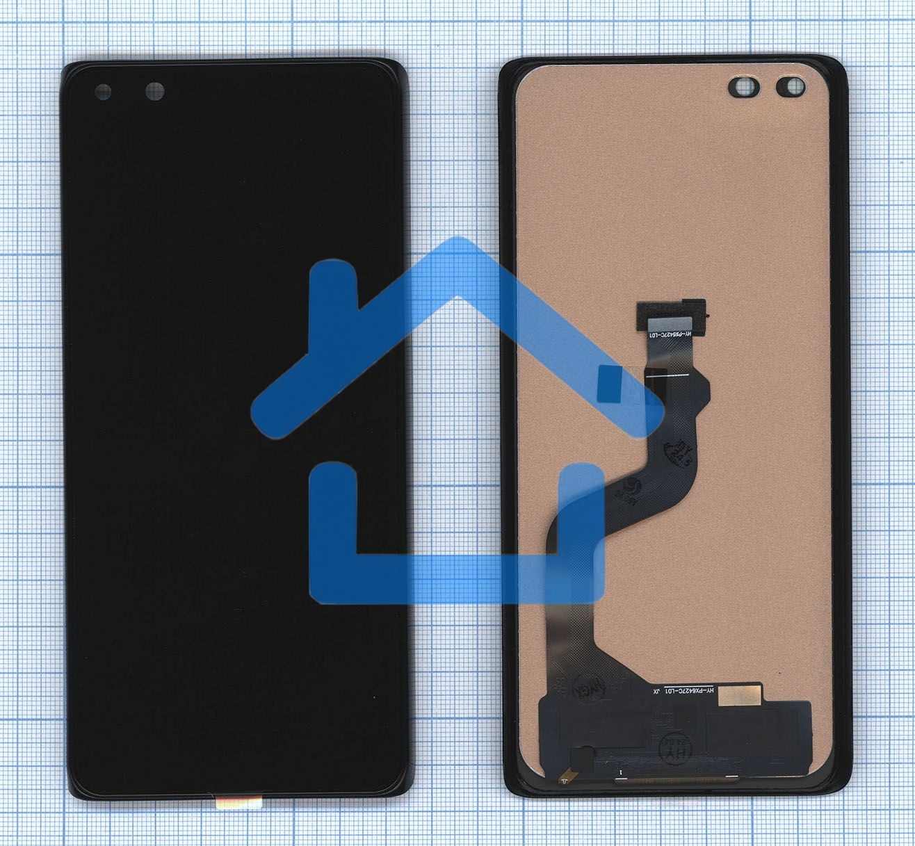 Дисплей для Huawei Mate 40 Pro в сборе с тачскрином TFT черный