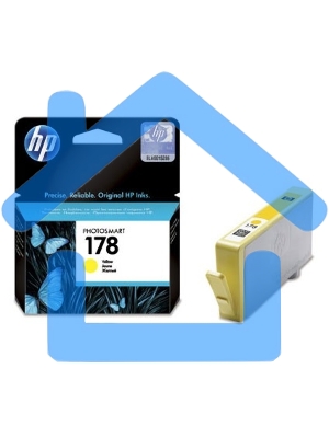Картридж струйный HP №178 CB320HE желтый для HP C5383/C6383/B8553/D5463 (300стр.)
