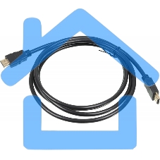 Кабель аудио-видео Behpex HDMI (m)/HDMI (m) 2м. позолоченные контакты черный