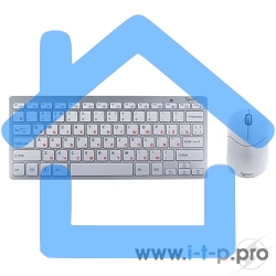 Клавиатура+мышь Gembird KBS-7001-RU Wireless, ноутбучн. механизм клавиш 2.4ГГц/10м, мини-приемник- USB