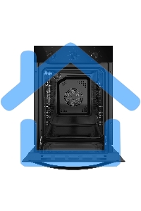 Шкаф духовой электрический Maunfeld EOEC516B2, встраиваемый