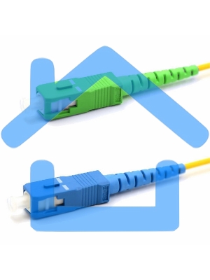 Патч-корд оптический переходной (SM), 9/125 (OS2) SC/APC-SC/UPC, (Simplex), LSZH, 7м