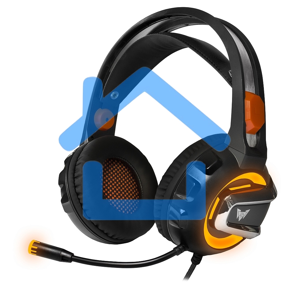 Гарнитура игровая CROWN CMGH-3003 Black&orange