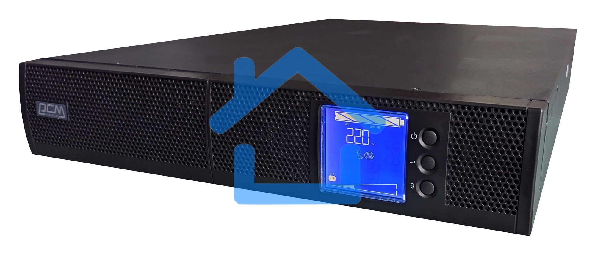 Источник бесперебойного питания Powercom SENTINEL On-Line, 1000VA / 1000W