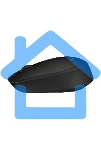 Мышь беспроводная Logitech B170 черный, 1000 dpi, радиоканал, USB, кнопки - 3