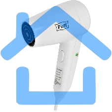 Фен Puff 1300 1300Вт белый