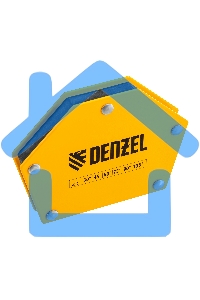 Фиксатор магнитный для сварочных работ усилие 50 LB, 30х45х60х75х90х135 град. Denzel