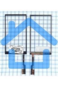 Сенсорное стекло (тачскрин) для HTC One M9+, черное