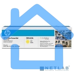 Картридж лазерный HP CB542A желтый LJ P1215/1515 (1400стр.)