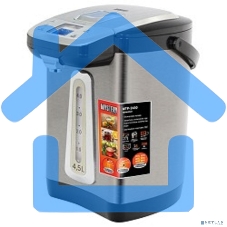 Термопот Mystery MTP-2450 4.5л. 700Вт серебристый/черный