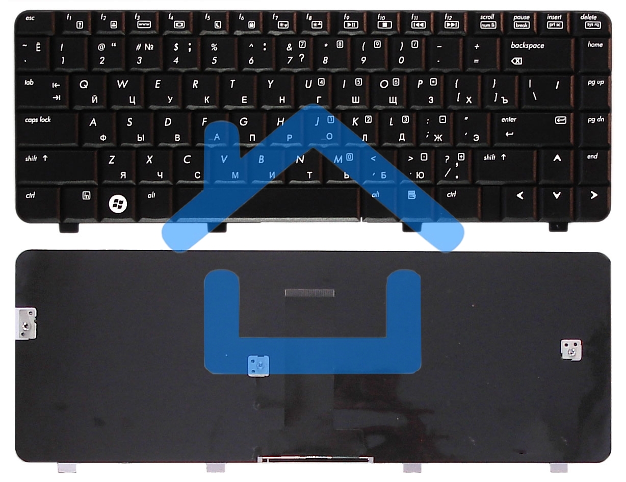 Клавиатура для ноутбука HP Presario CQ40 CQ41 CQ45 черная