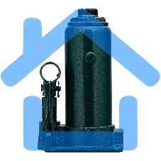 Домкрат гидравлический Сибртех бутылочный, 5т, 180-340мм, в пласт. кейсе