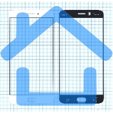 Защитное стекло для Oppo R9s Plus белый