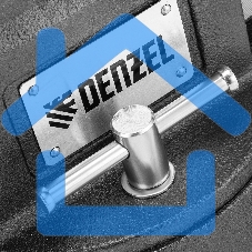 Тиски слесарные Denzel BVH-125, 125 мм, поворотные, стальная направляющая, с наковальней