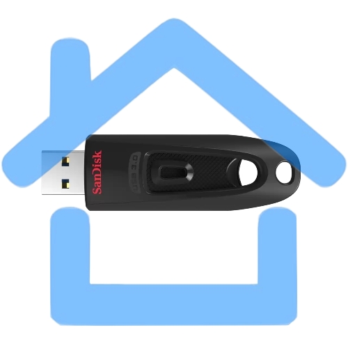 Флешка USB R/W Sandisk 256Gb Ultra SDCZ48-256G-U46 USB3.0 черный