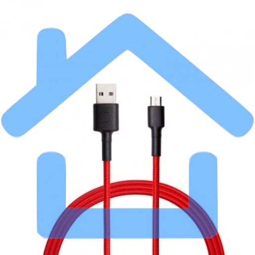 Кабель USB Xiaomi Mi Braided USB Type-C Cable SJX10ZM 100см красный