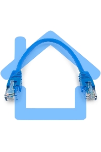 Патч-корд UTP Cablexpert кат.6, 0.25м, литой, многожильный, синий