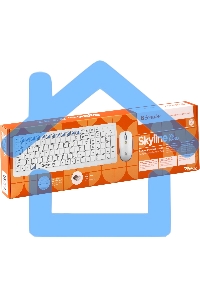 Комплект клавиатура + мышь Defender Skyline 895 Nano W (белый) Кл:104, 1000/1500/2000dpi