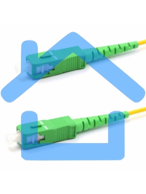 Патч-корд оптический соединительный (SM), 9/125 (OS2) SC/APC-SC/APC, (Simplex), LSZH, 7м