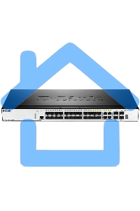 Коммутатор управляемый стекируемый D-Link DGS-3000-28SC/A1A 2 уровня с 20 портами 100/1000Base-X SFP, 4 комбо-портами 10/100/1000Base-T/SFP и 4 портами 10Gbase-X SFP+