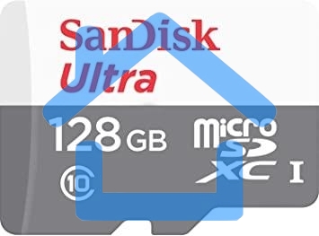 Флеш карта microSD 128Gb SanDisk microSDXC Class 10 Ultra UHS-I 100MB/s