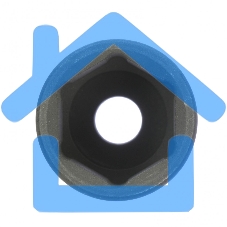 Головка ударная удлиненная шестигранная, 27 мм, 1/2