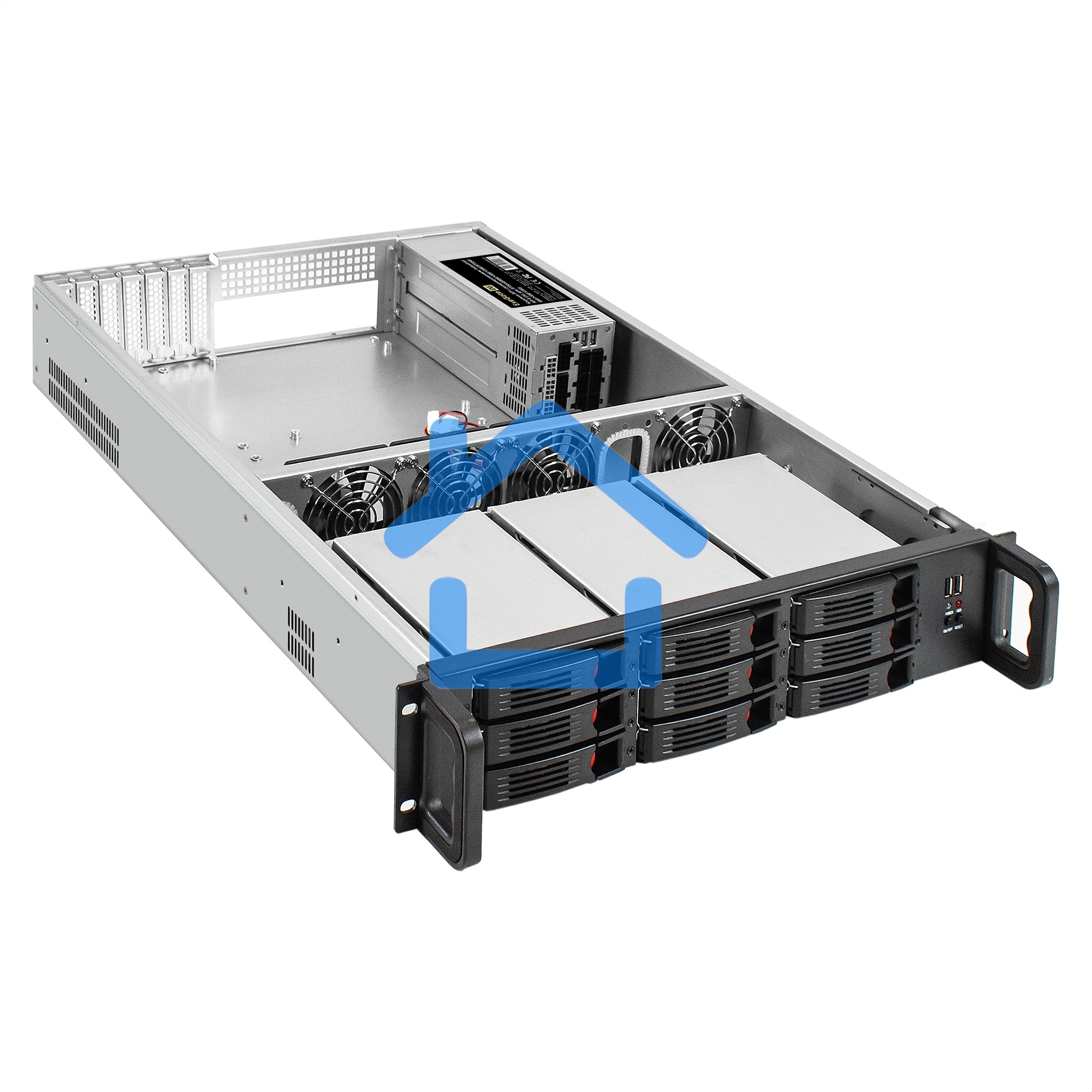 Серверная платформа ExeGate Pro 2U650-HS09 <RM 19