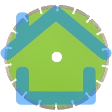 Диск алмазный СИБРТЕХ отрезной сегментный, 230 х 22,2 мм 731047