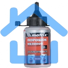 Порошок меловой Matrix красный, 50 г, для разметочных шнуров