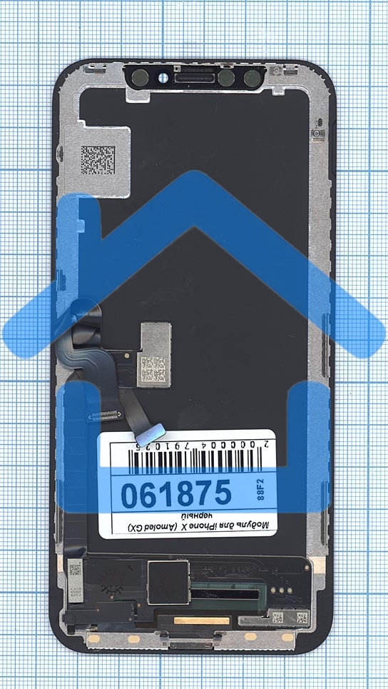 Дисплей для Apple iPhone X в сборе с тачскрином (Amoled) черный