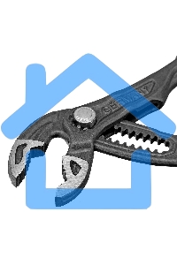 Клещи переставные Denzel кнопочный механизм, обливные рукоятки, 180 мм