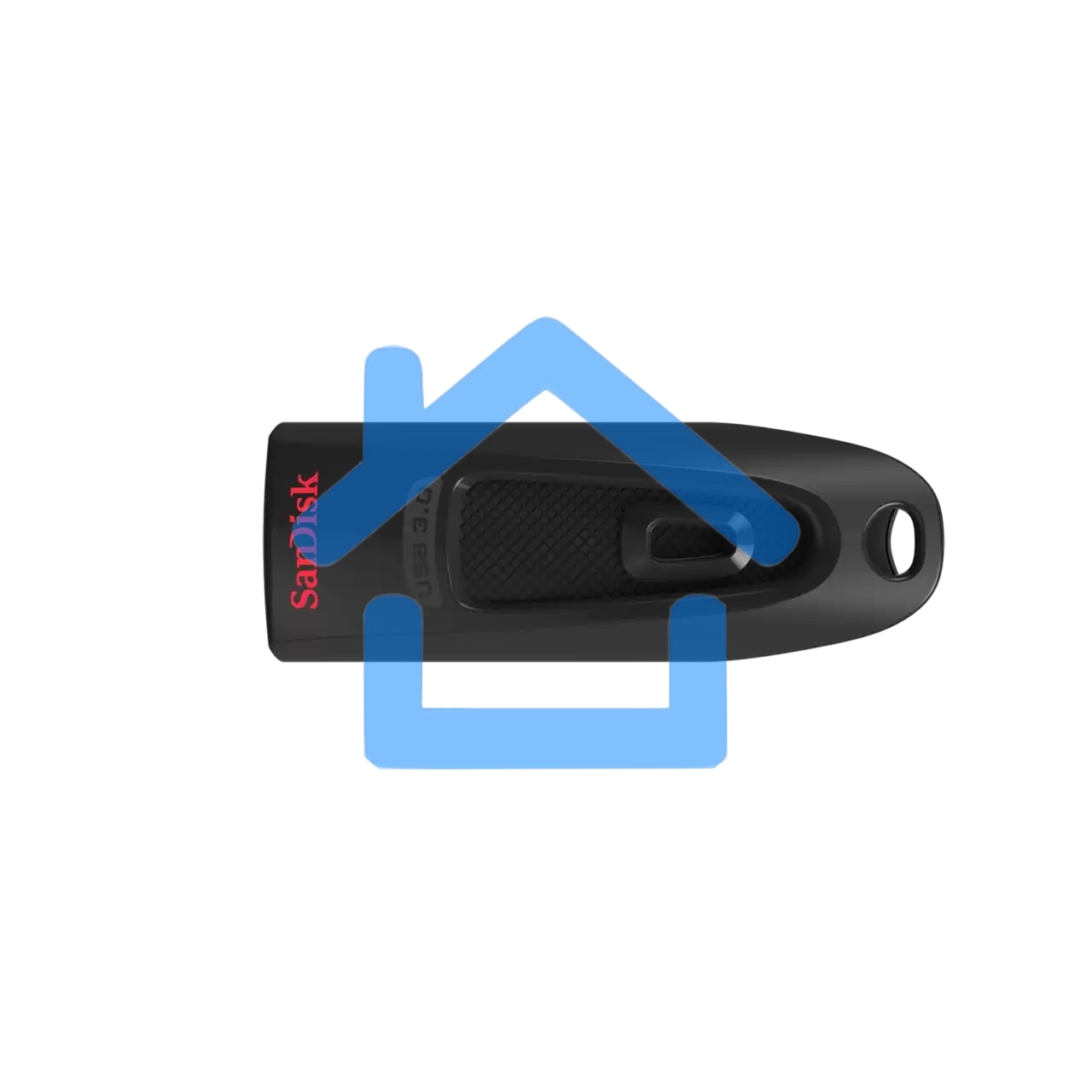 Флешка USB R/W Sandisk 256Gb Ultra SDCZ48-256G-U46 USB3.0 черный