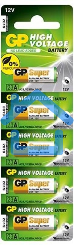 Батарея GP Super Alkaline 23AF MN21 (5шт)