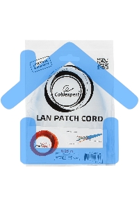 Патч-корд UTP Cablexpert кат.6, 0.25м, литой, многожильный, синий