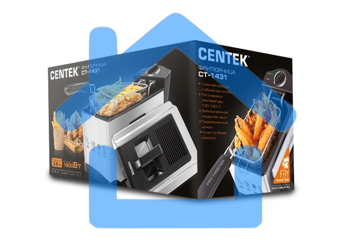 Фритюрница Centek CT-1431