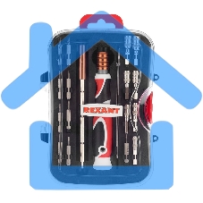 Набор отверток 19 предметов 12-4771 Rexant