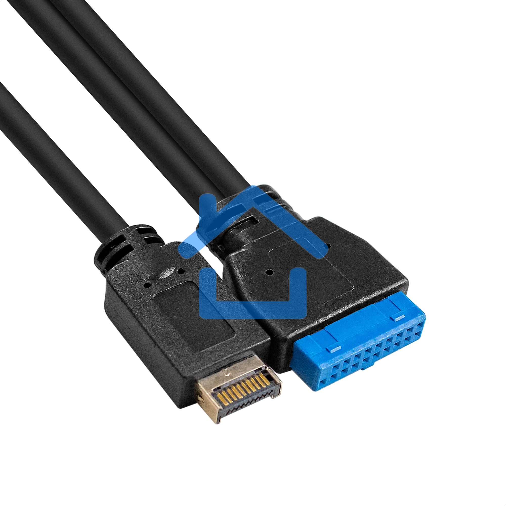 Планка USB на переднюю панель ExeGate U3H-616, 3,5