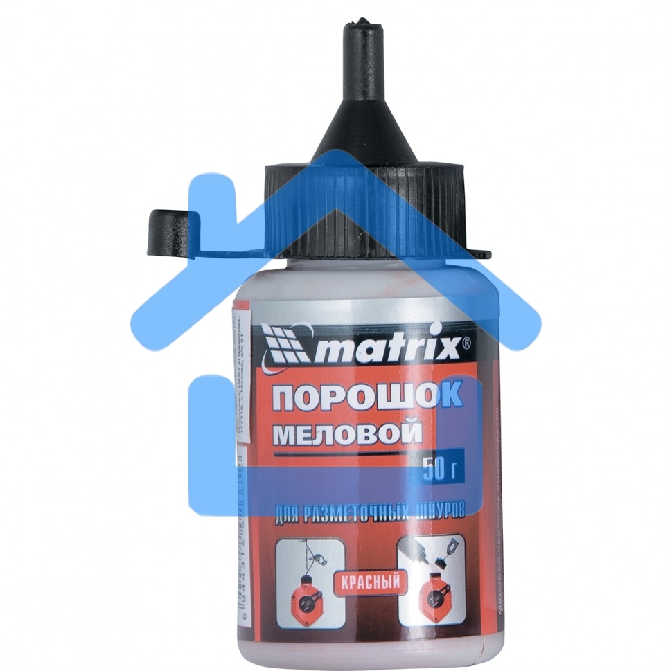 Порошок меловой красный, 115 г, для разметочных шнуров Matrix