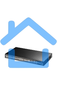 Коммутатор Cudy GS5048S4 (L3) 48x1Gbит/с 4SFP+ управляемый