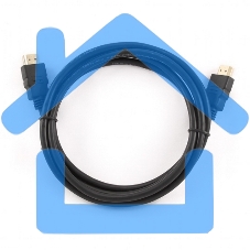 Кабель Cablexpert HDMI CC-HDMI4-6, 19M/19M, v2.0, медь, позол.разъемы, экран, 1.8м, черный, пакет