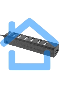 Универсальный USB разветвитель Defender Quadro Swift USB2.0, 7 портов