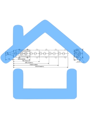 Пост кнопочный ПКТ-60 с ключом Электротехник ET561371