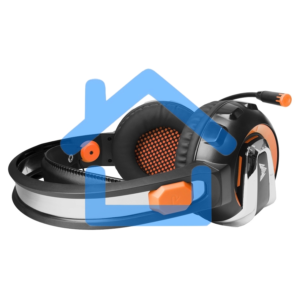Гарнитура игровая CROWN CMGH-3003 Black&orange