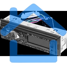 Автомагнитола Ural Молот АРС-МТ 111С 1DIN 4x25Вт