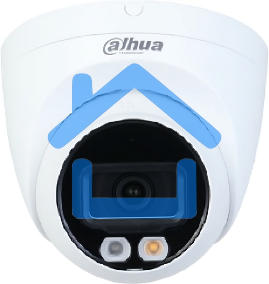 Видеокамера Dahua DH-IPC-HDW2449TP-S-IL-0360B уличная купольная IP-видеокамера 4Мп 1/2.7” CMOS объектив 3.6мм